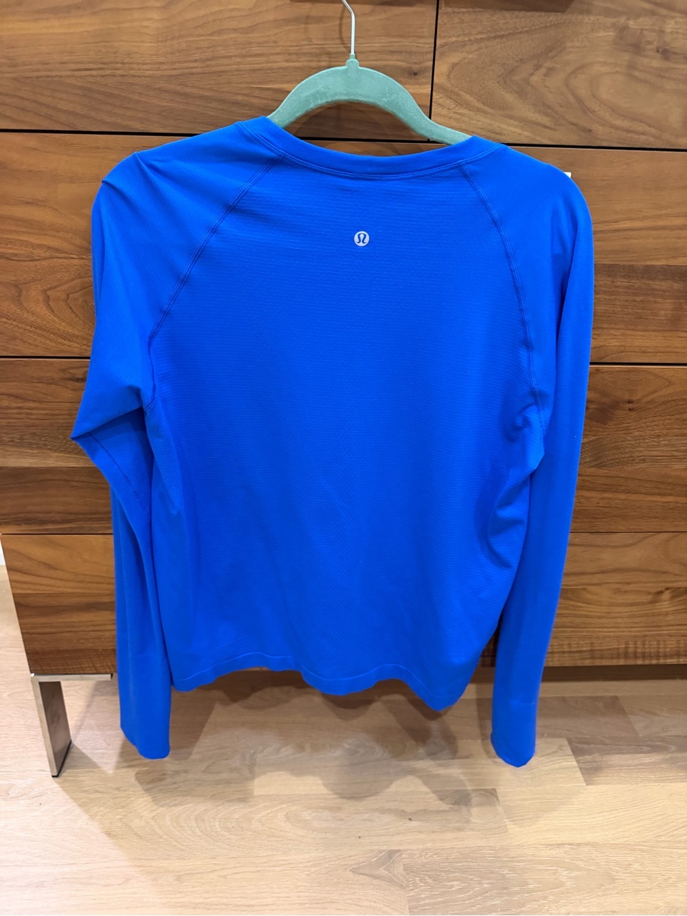 Lululemon Swiftly Tech Long Sleeve Shirt 2.0 *Race Blazer Blue Tone Sz 14 - Picture 5 of 6
